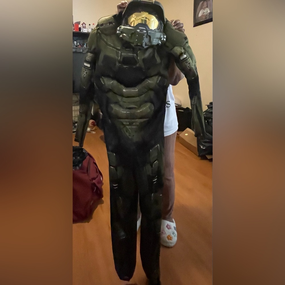 Halo Master Chief Halloween Costume Boy Size L